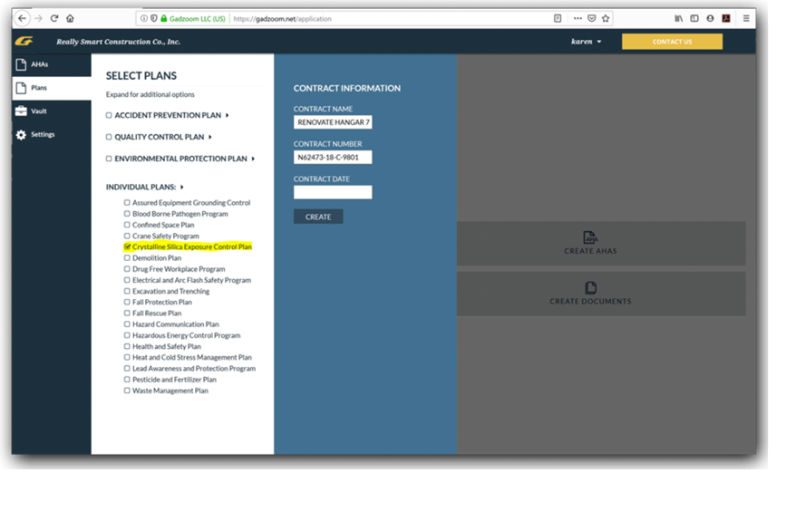 Plans Dashboard